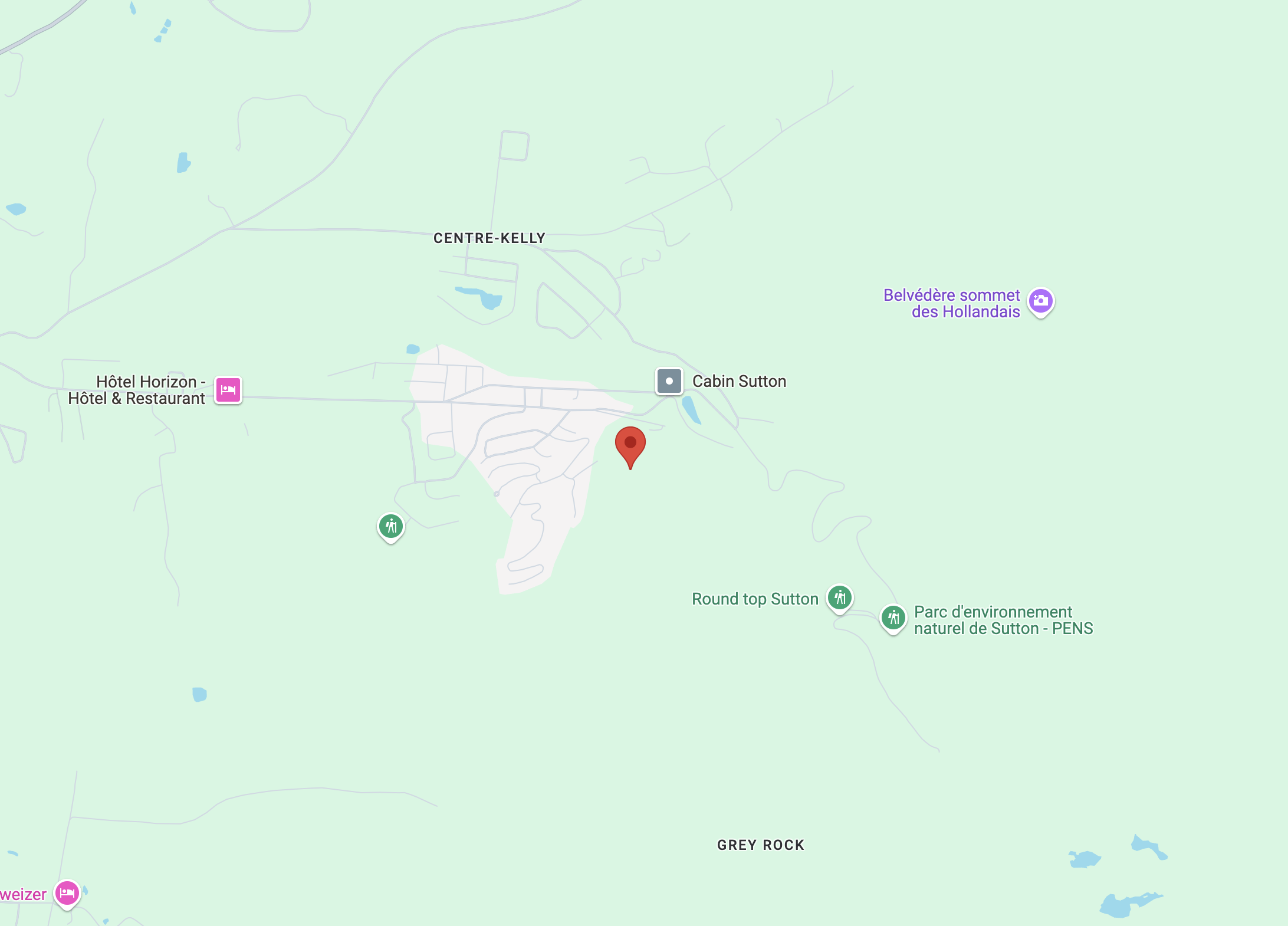 Map showing location of Sutton
