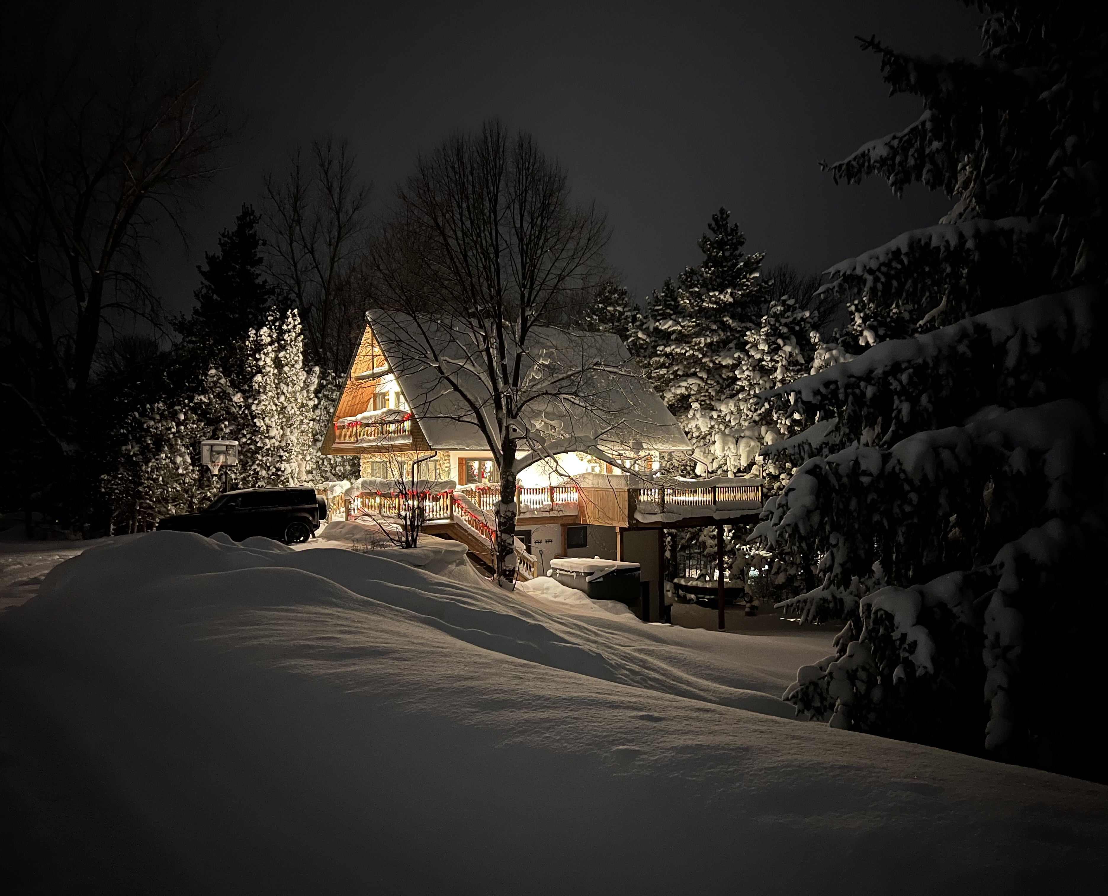 Chalet Sutton vue extérieure